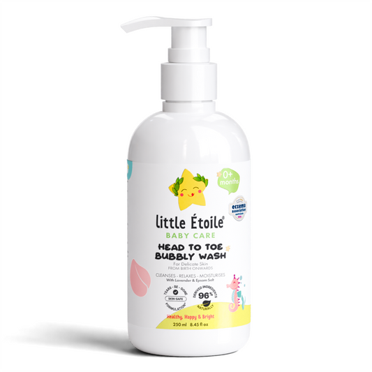 Head To Toe Bubbly Wash For Delicate Skin (0+ Months)
