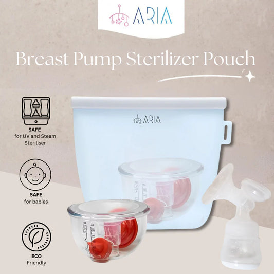 ARIA Airtight Breast Pump Pouch or Silicone Food Storage Bags