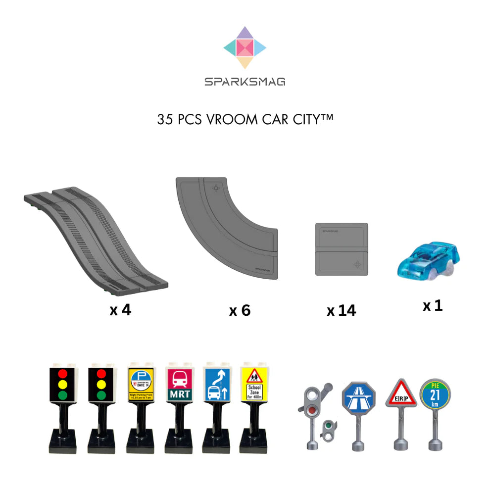 Christmas Bundle: 3-in-1 Discovery Set + Vroom Car City Set with Free Gift