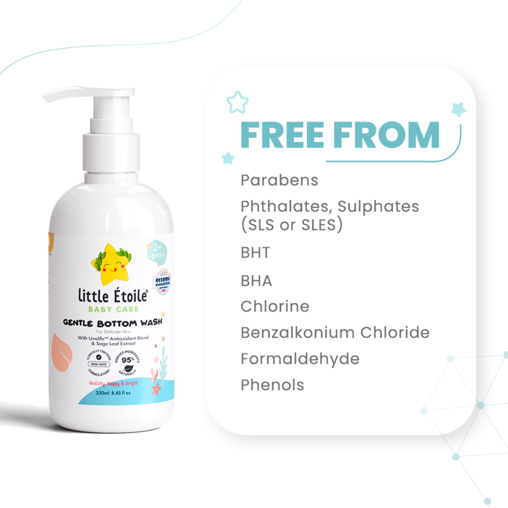Gentle Bottom Wash For Delicate Skin (2+ years)