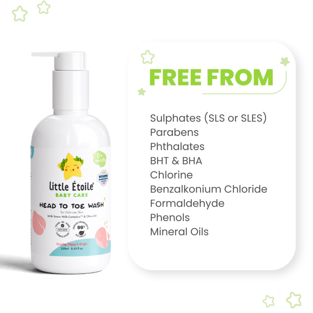 Head To Toe Wash For Delicate Skin (0+ Months) 250ml