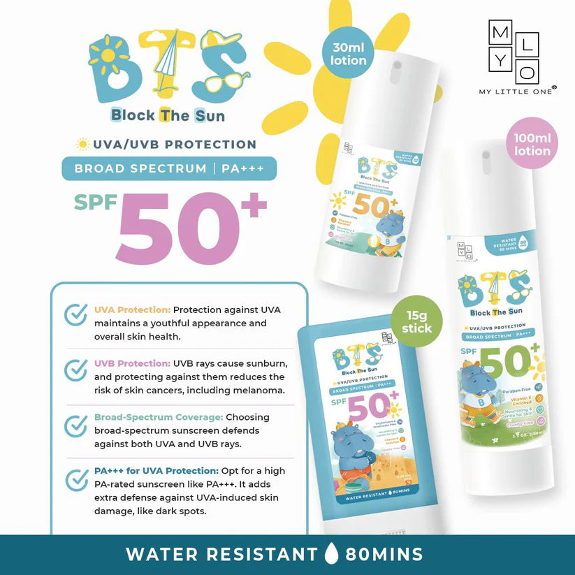 MyLO BTS Sunscreen Stick or Lotion