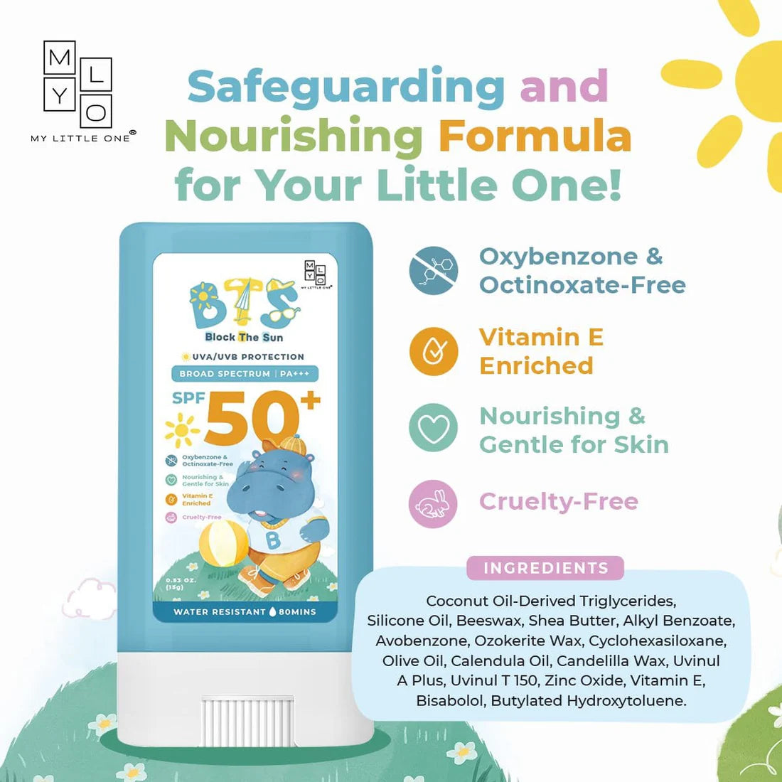 MyLO BTS Sunscreen Stick or Lotion