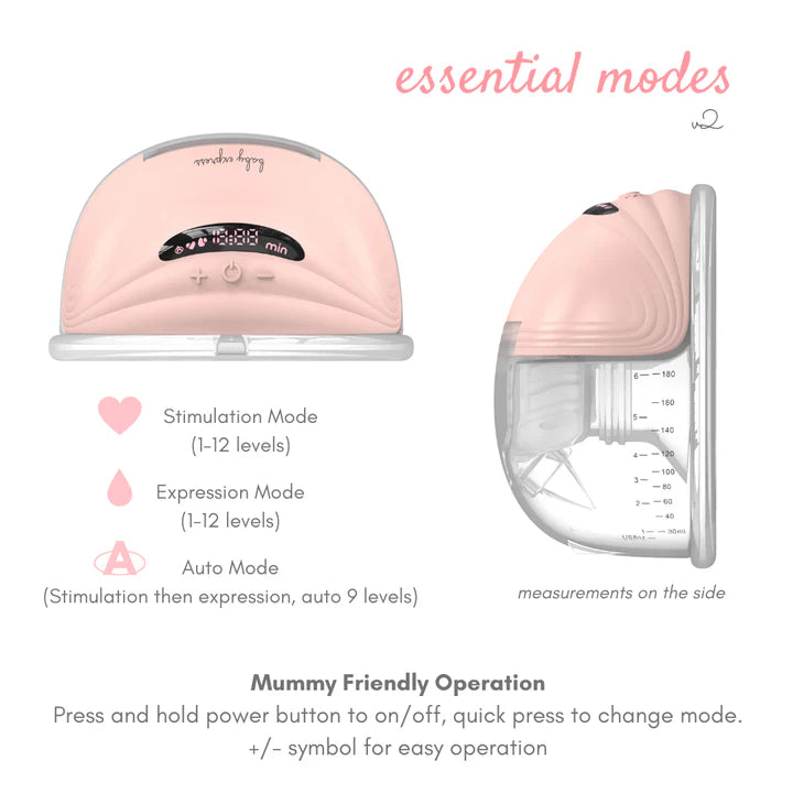 BE Nude v2 Wearable Breast Pump