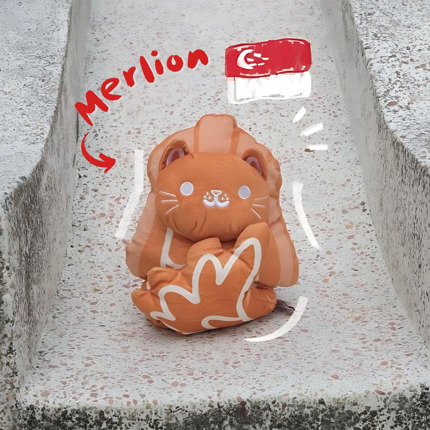 Gingerbread Cuddle - Merlion