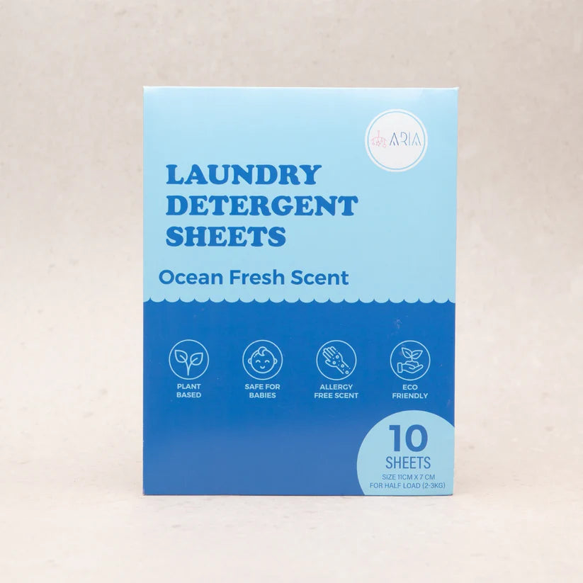 Organic Plant-Based Baby Laundry Detergent Sheet