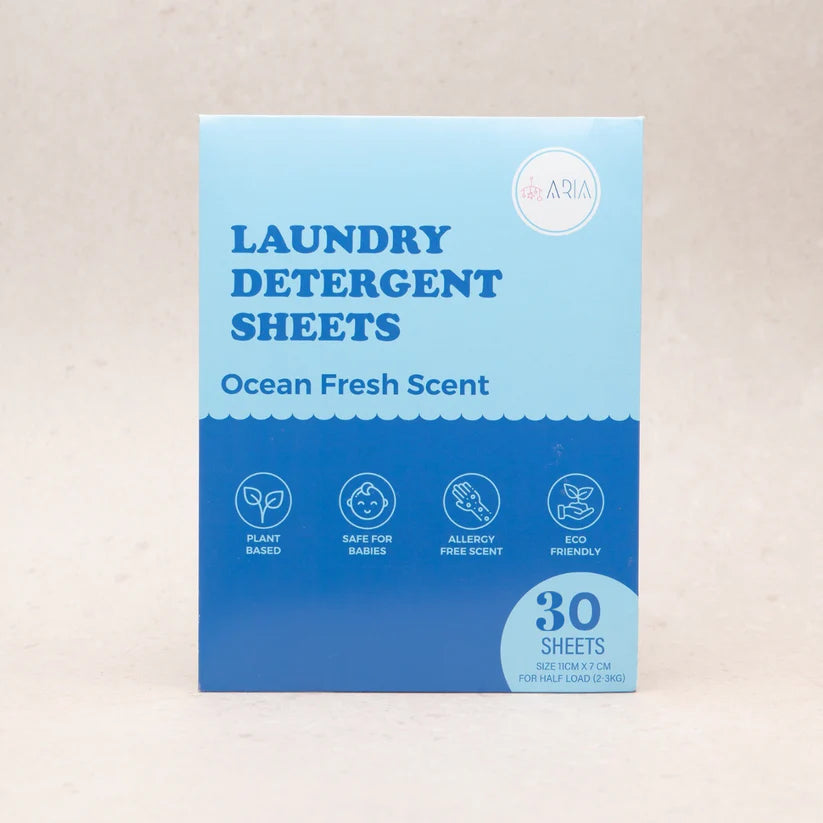 Organic Plant-Based Baby Laundry Detergent Sheet