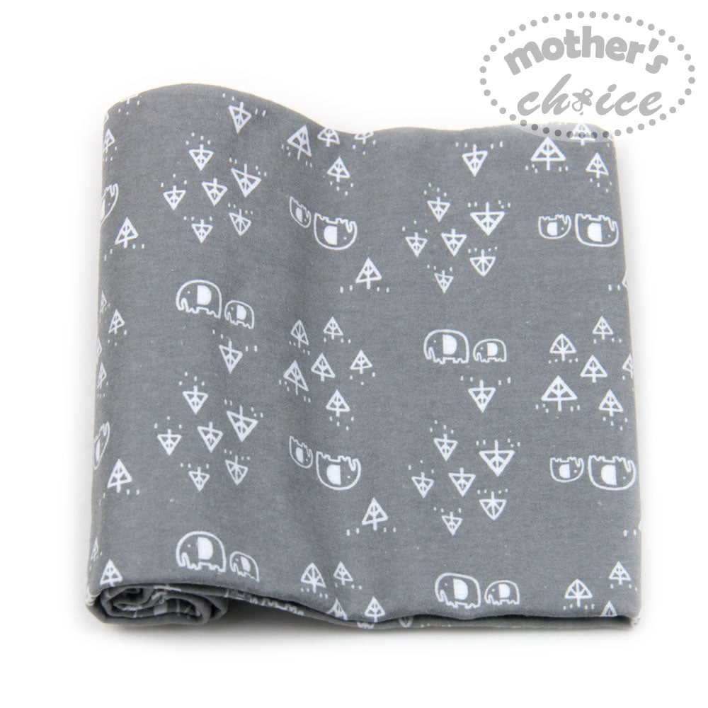 MOTHER'S CHOICE 3-Pc Flannel Receiver With Overlock Binding