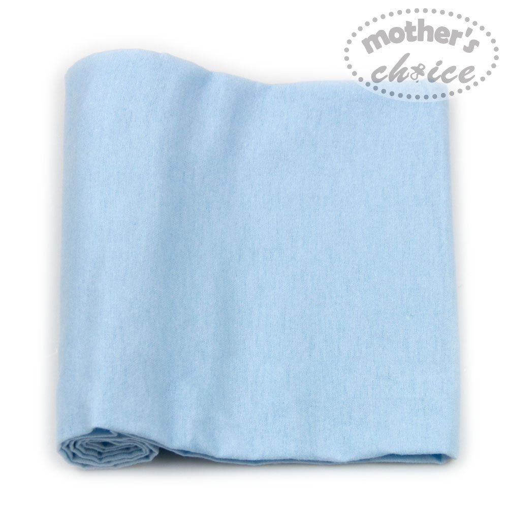 MOTHER'S CHOICE 3-Pc Flannel Receiver With Overlock Binding