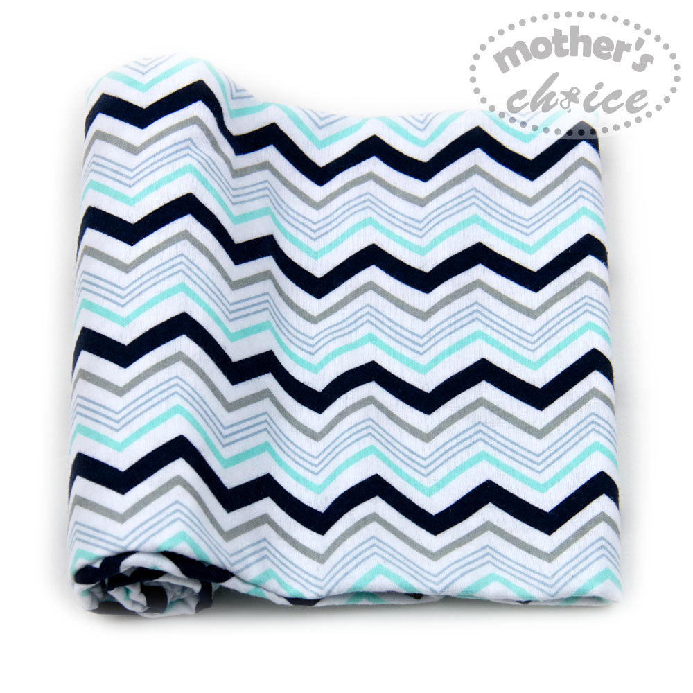 MOTHER'S CHOICE 3-Pc Flannel Receiver With Overlock Binding