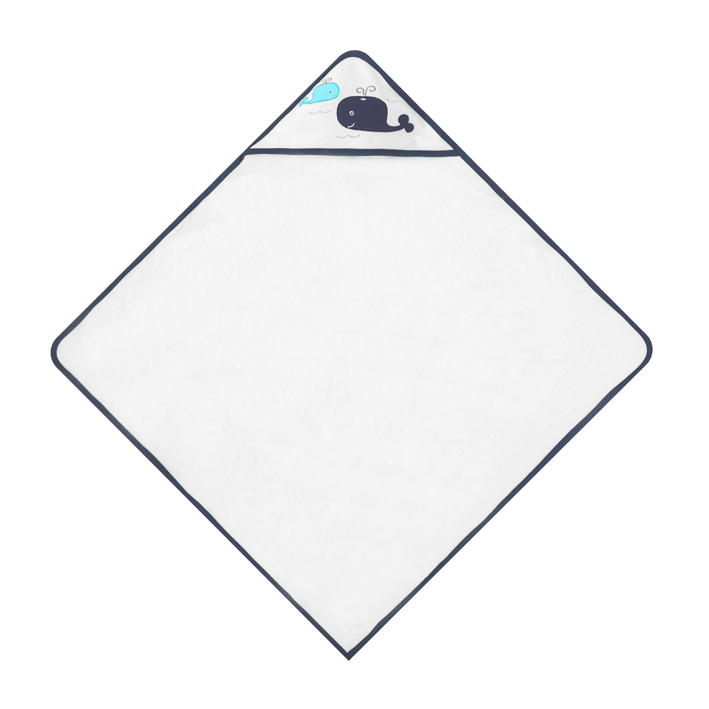 MOTHER'S CHOICE 100% Cotton Hooded Towel with 5 Face-Cloths