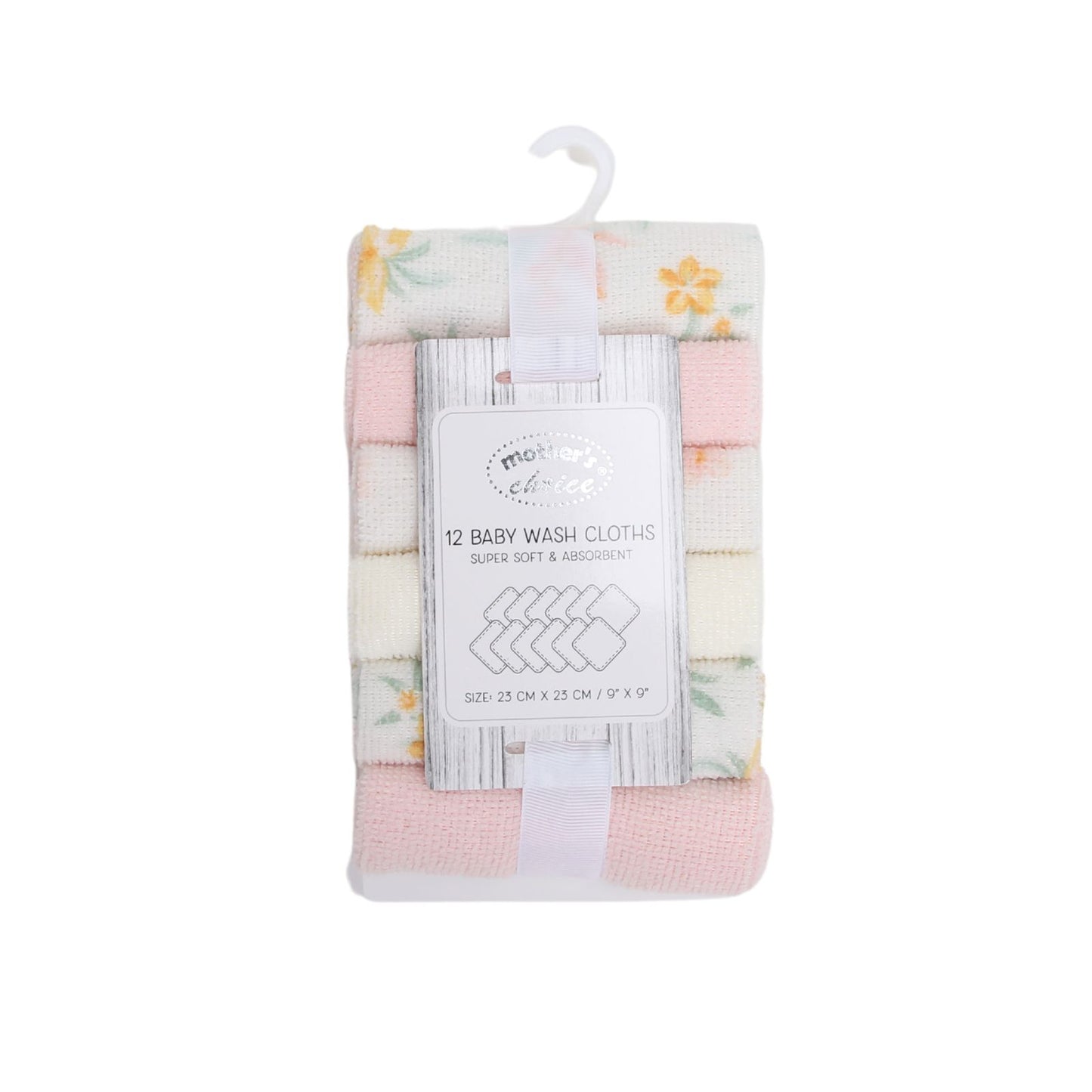 MOTHER'S CHOICE 12-Pc Wash Cloth