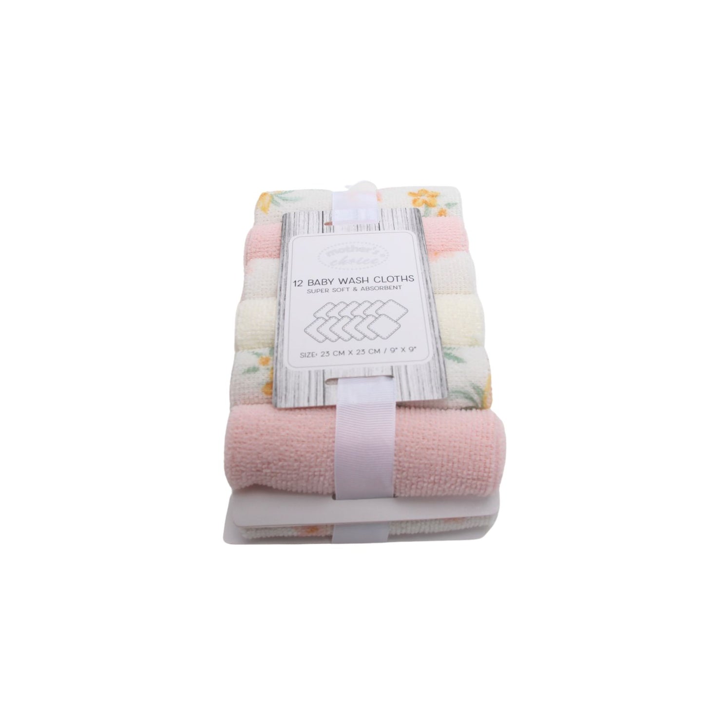 MOTHER'S CHOICE 12-Pc Wash Cloth