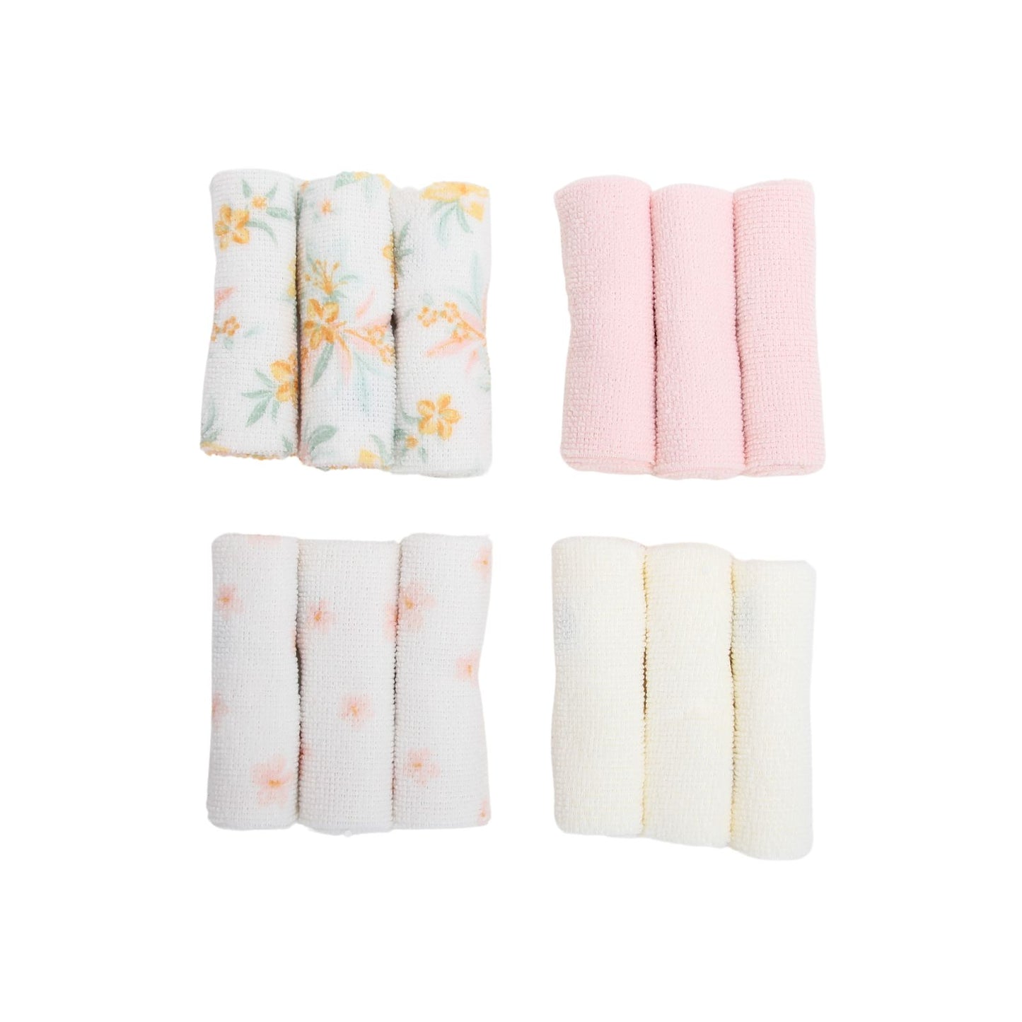 MOTHER'S CHOICE 12-Pc Wash Cloth