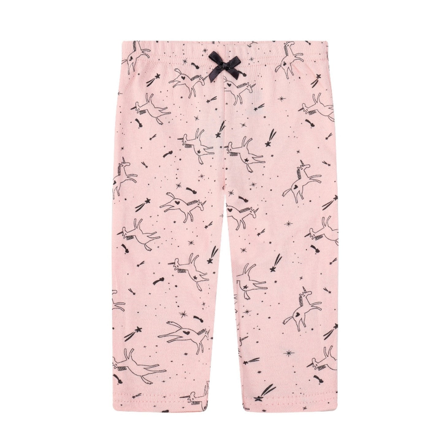 MOTHER'S CHOICE 4-Pc 100% Cotton Baby Pants 3-12m (Pink-Mix Unicorn)