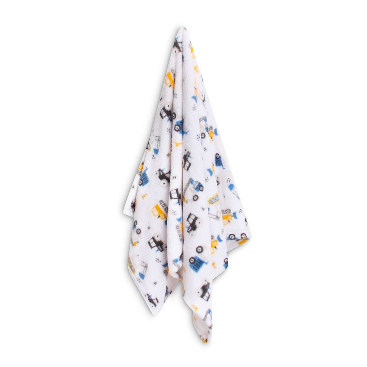 MOTHER'S CHOICE Newborn Baby Coral Fleece Blanket (Construction)