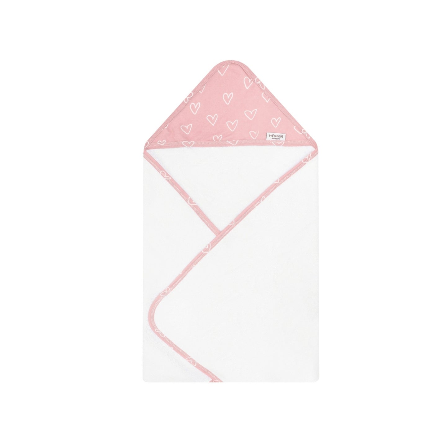 INFANCIE Bamboo Cotton Baby Hooded Towel