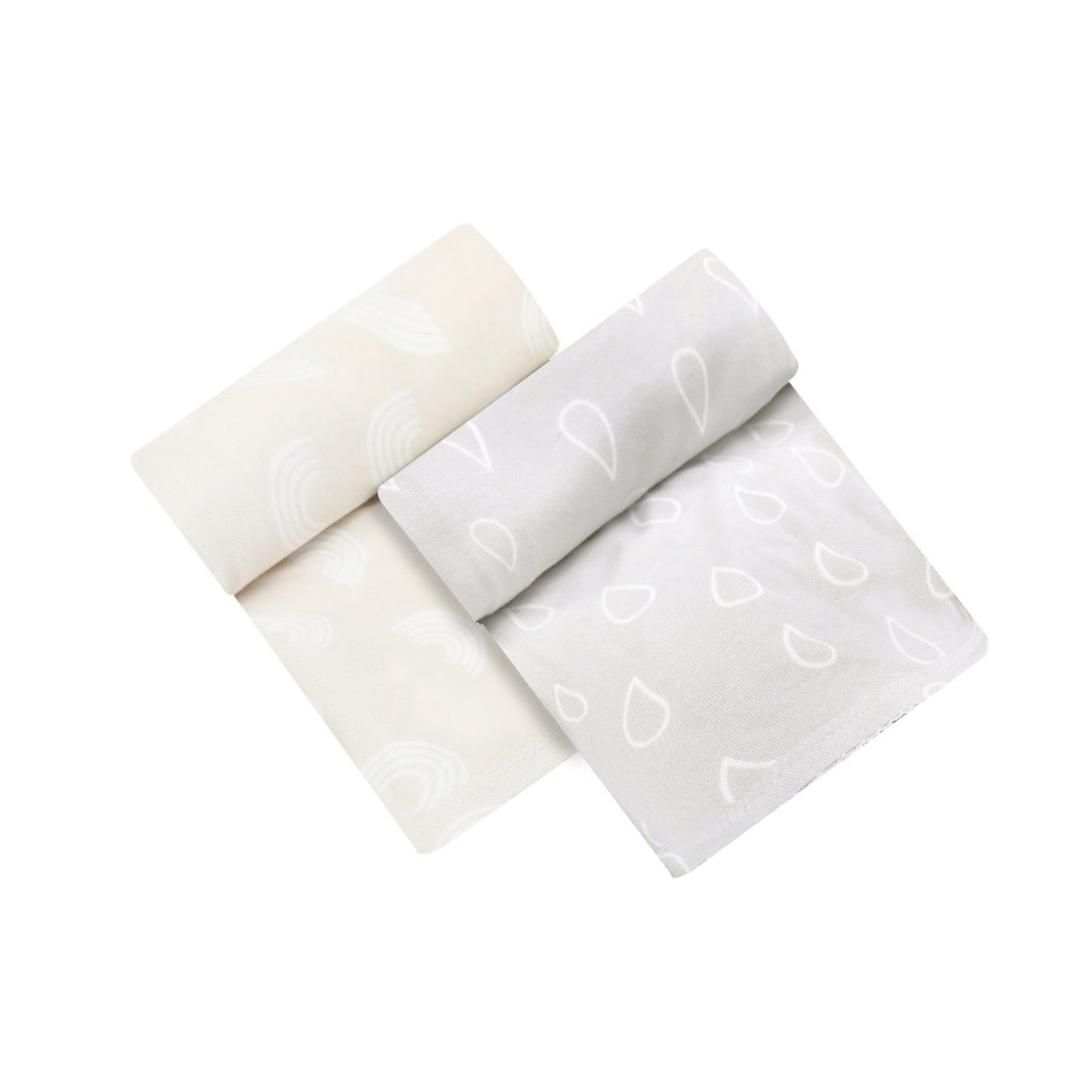 INFANCIE 2-Pc Bamboo Cotton Baby Jersey Wrap