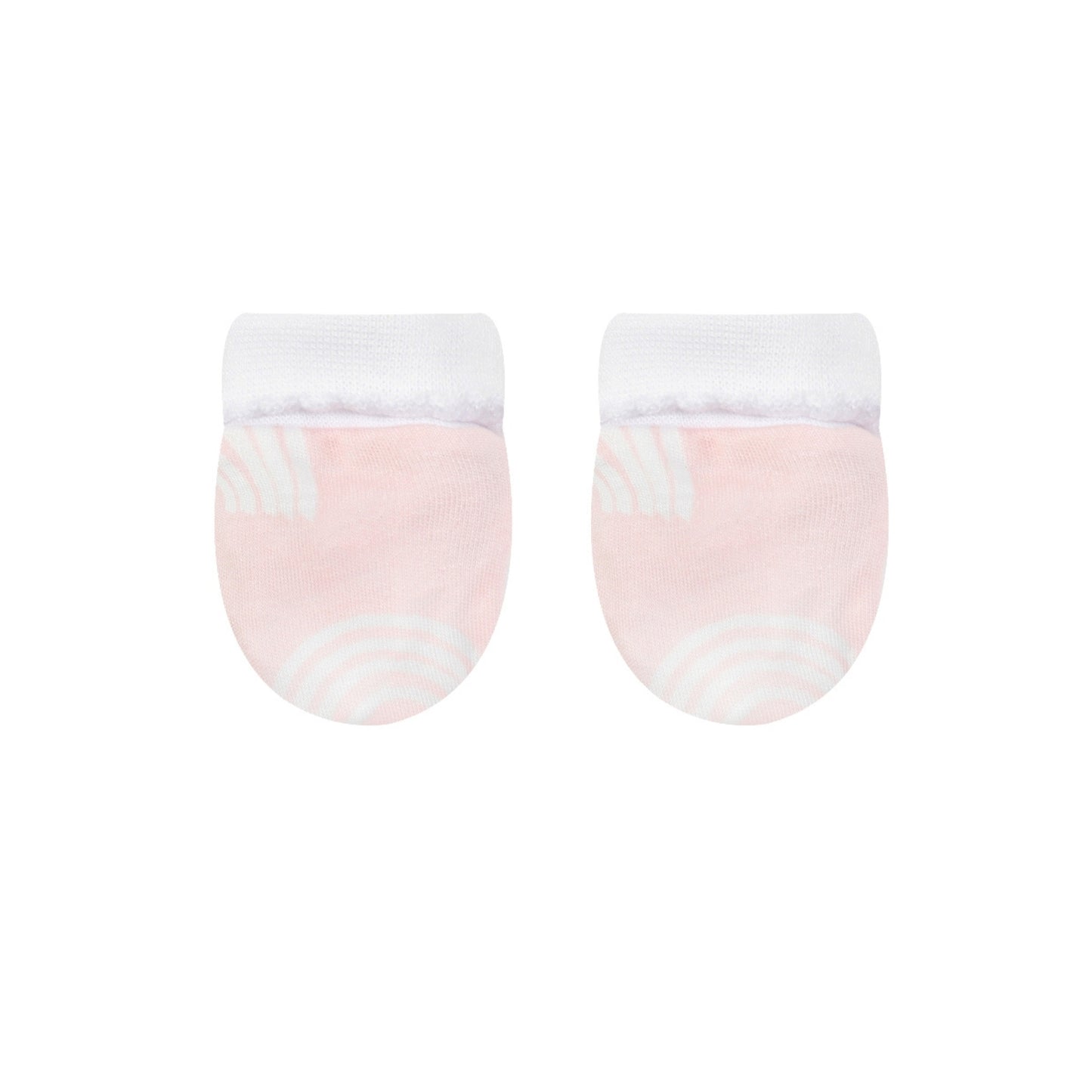 INFANCIE 3-Pc Bamboo Cotton Newborn Baby Booties, Mittens and Hat Gift Set