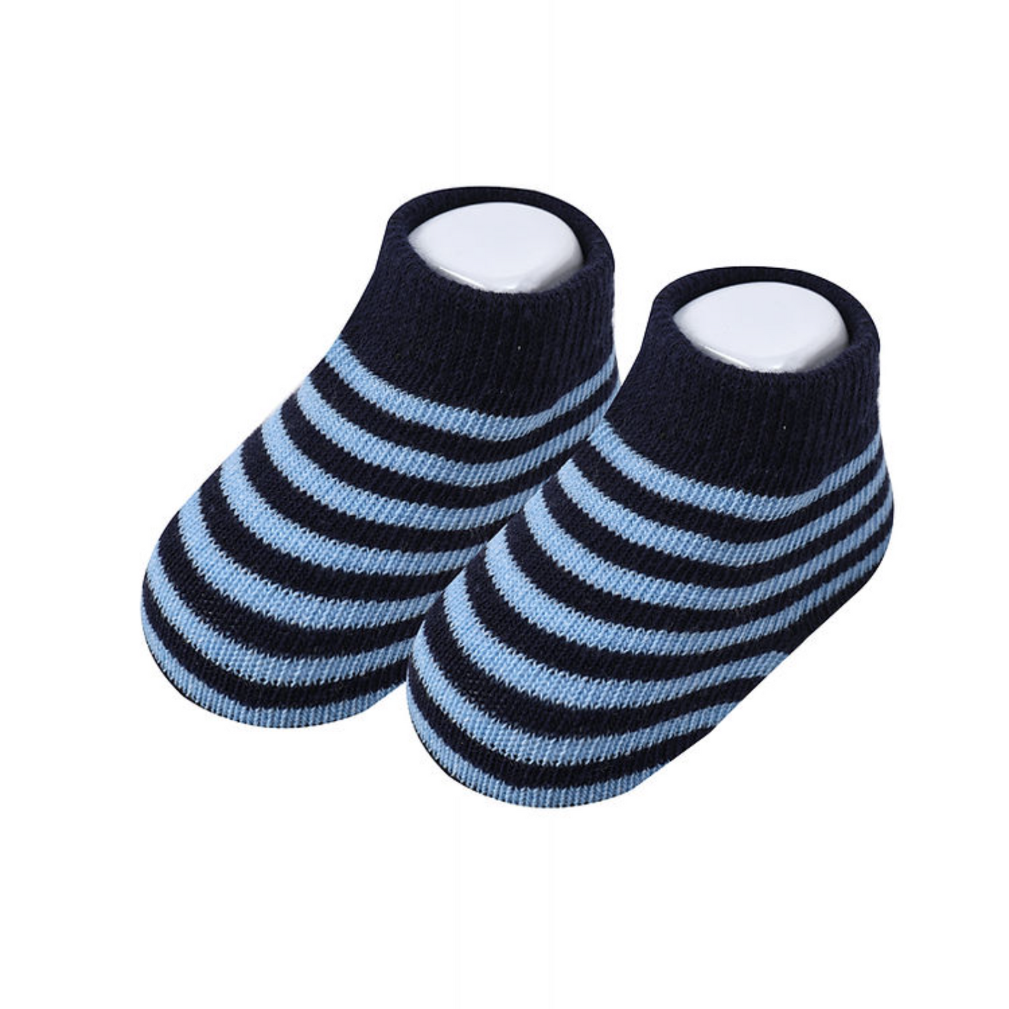 MOTHER'S CHOICE 4-Pc Baby Bodysuit, Pants, Hat & Socks Gift Box Set (Navy Rocket)