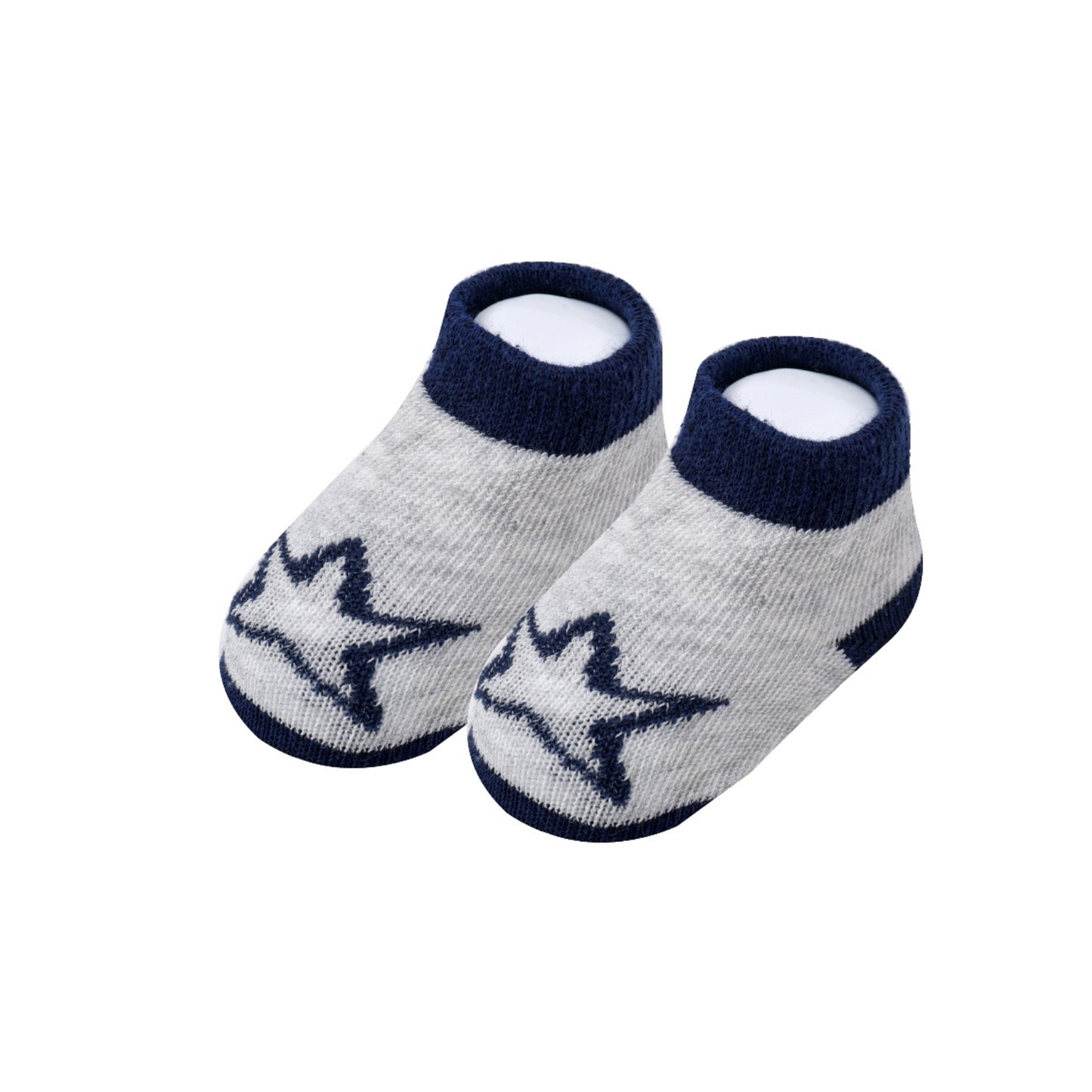 MOTHER'S CHOICE 4-Pc Baby Bodysuit, Pants, Hat & Socks Gift Box Set (Blue Whale)