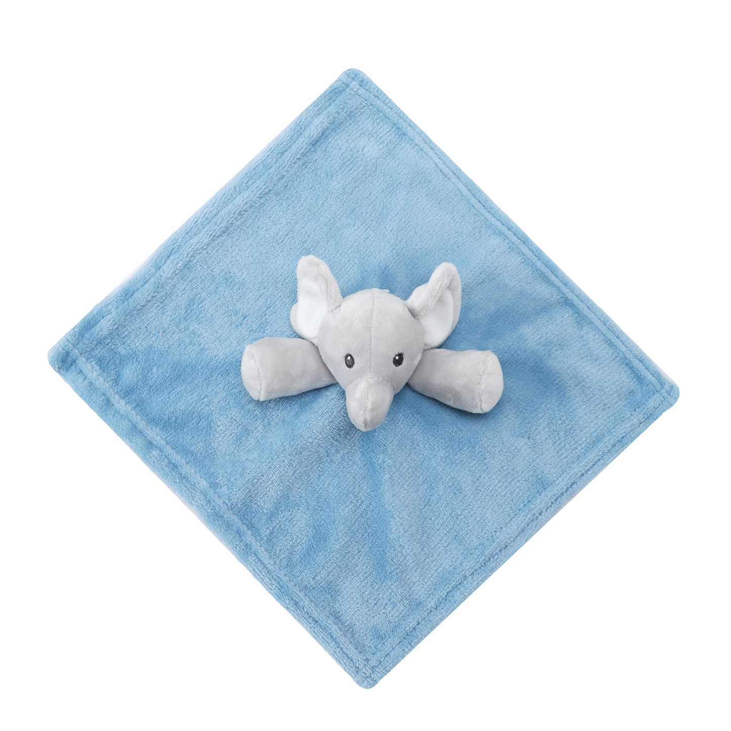 INFANCIE Blanket with Snuggle Toy (Blue Elephant)