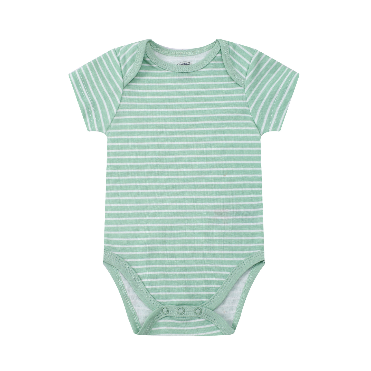 MOTHER'S CHOICE 5-Pc Baby Grower, Bodysuit, Bib, Hat & Mittens Layette Gift Set (Green Tractor)