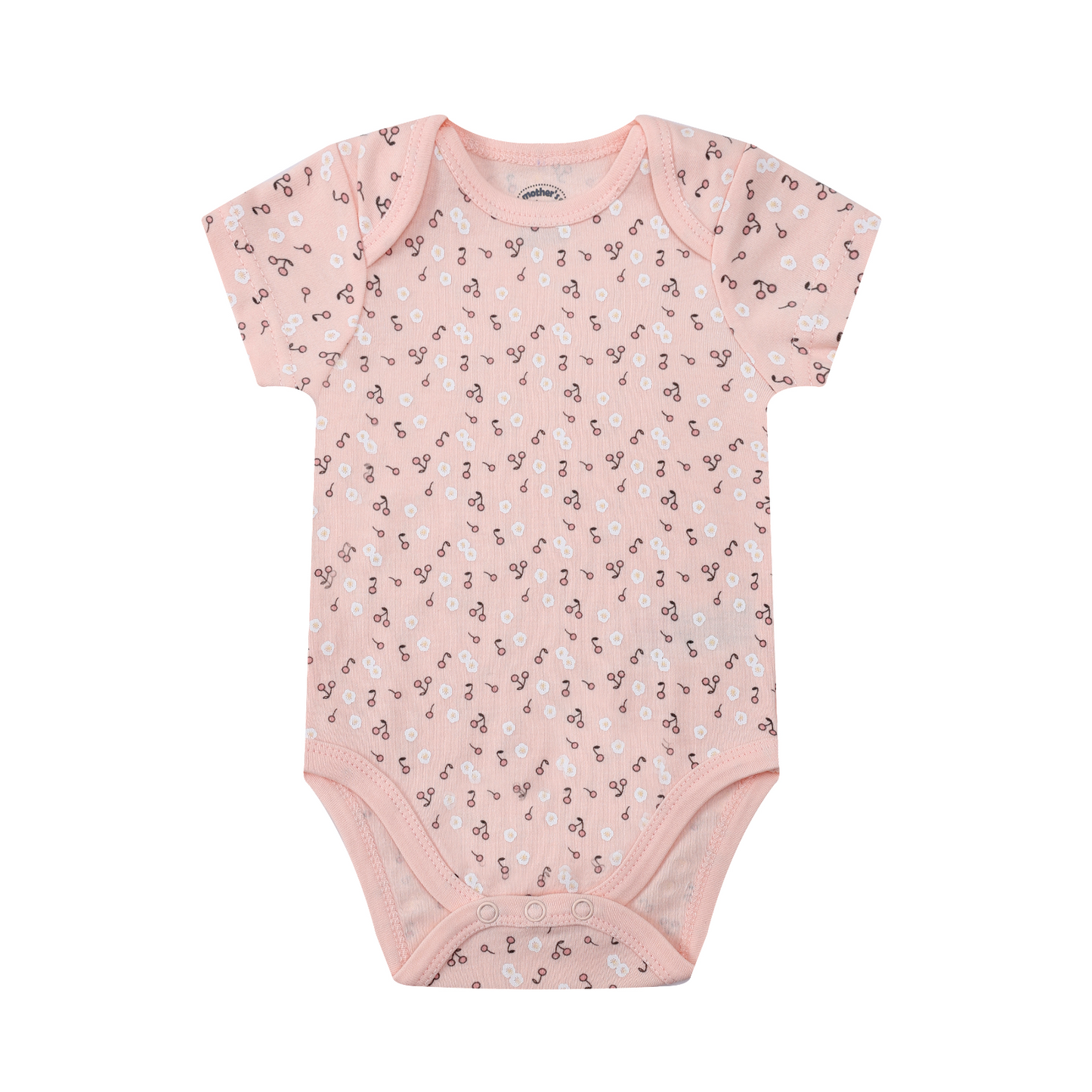 MOTHER'S CHOICE 5-Pc Baby Grower, Bodysuit, Bib, Hat & Mittens Layette Gift Set (Pink Ducks)