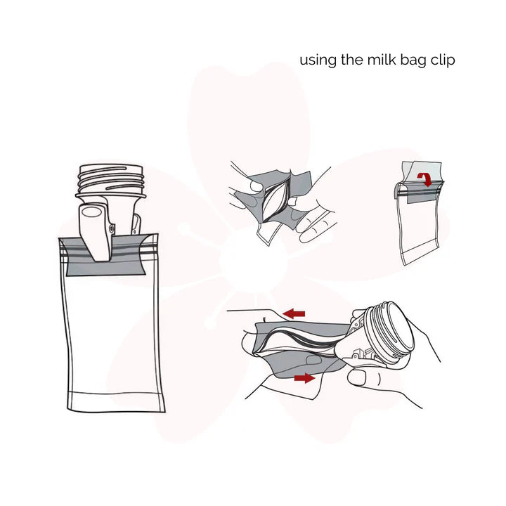 Milk bag Clip