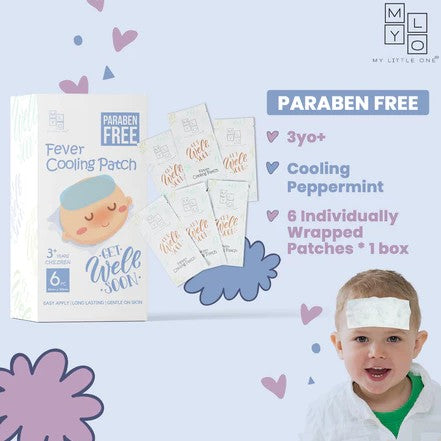 MyLO GWS Paraben Free Fever Cooling Patch