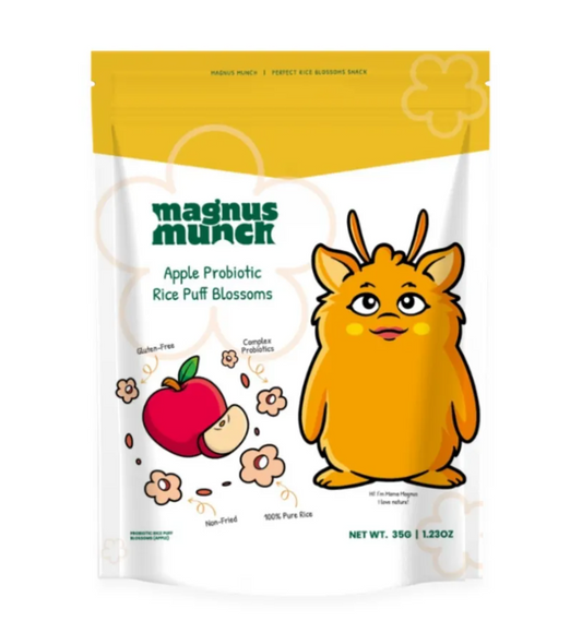 Probiotic Rice Puff Blossoms – Apple