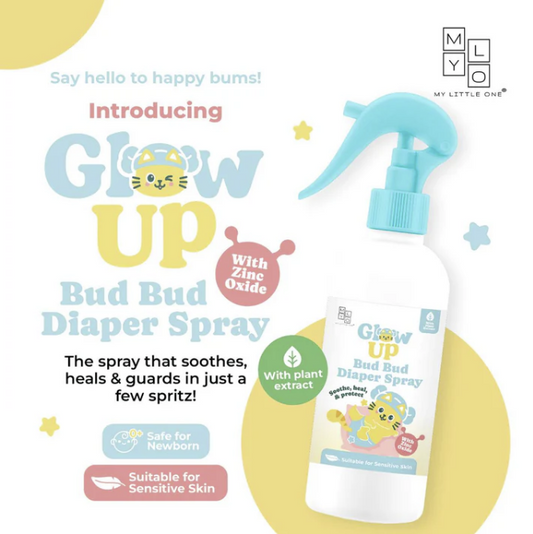 MyLO Glow Up Bud Bud No Rub Diaper Rash Spray (100ml)