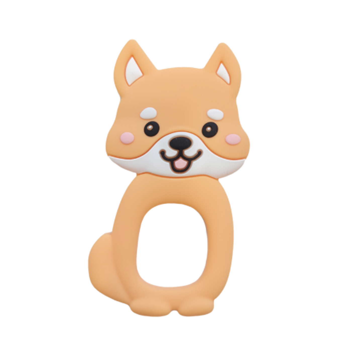 Little Bearnie Teether - Shiba (Apricot)