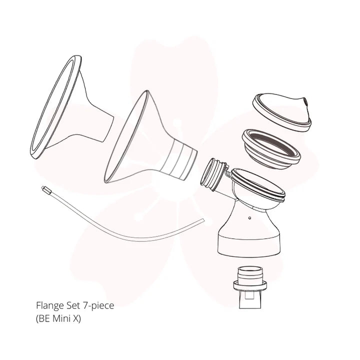 Silicone Handsfree Flange Set