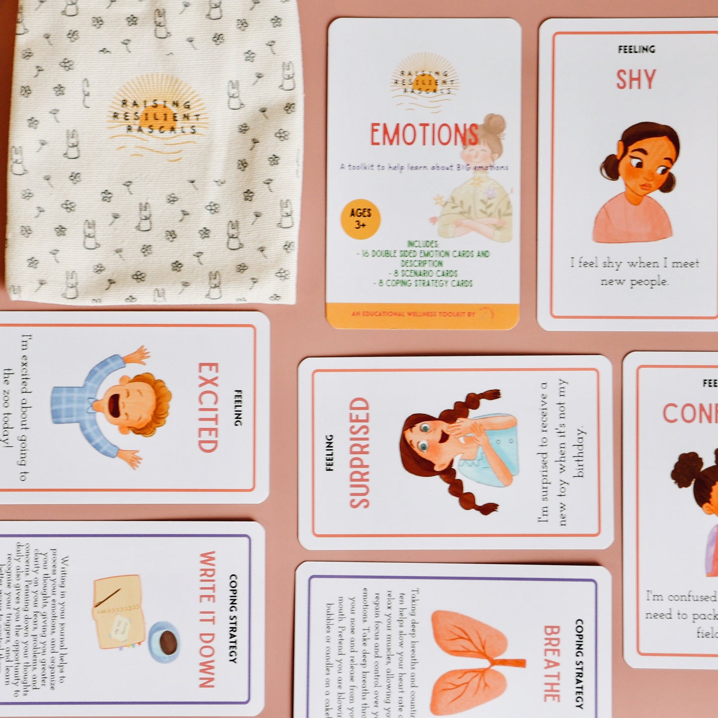 More Than Your Regular Emotions Cards