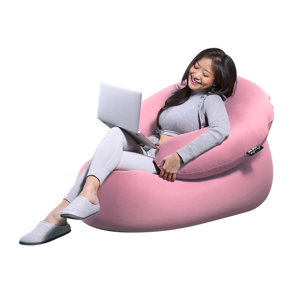 doob fwooa - ultra versatile spandex bean bag with armrest