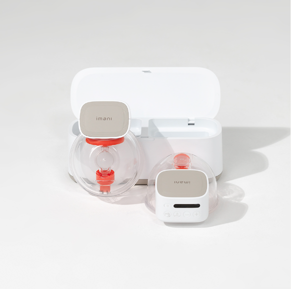 imani i2Plus Breast Pump (One pair) + Dual Charging Dock