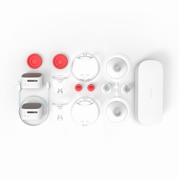 imani i2Plus Breast Pump (One pair) + Dual Charging Dock