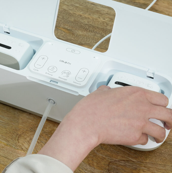 imani iBox 2-in-1 Electrical Breast Pump (Wearable + Hospital Grade)
