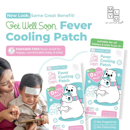 MyLO GWS Paraben Free Fever Cooling Patch