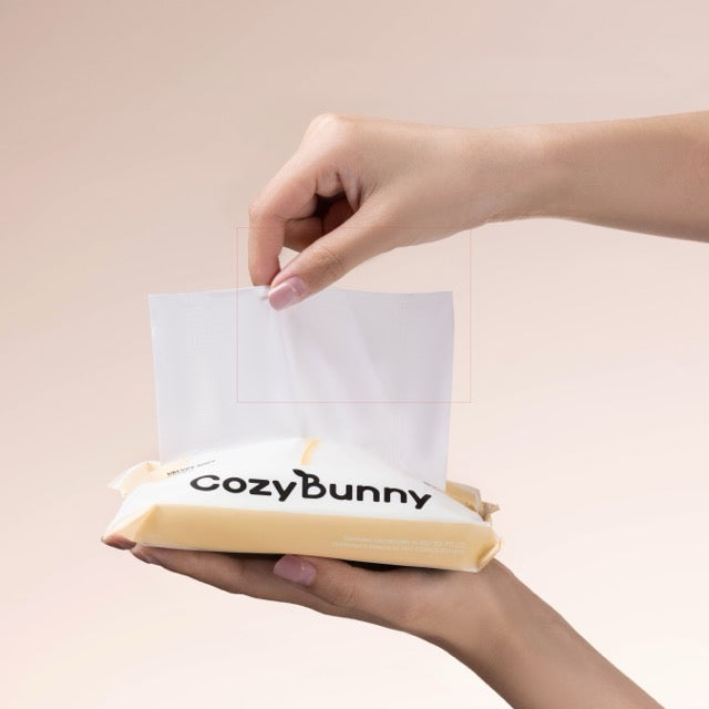 CozyBunny Velvet Soft Facial Tissues (To-Go) - 8 x 40 Sheets (4 Ply)