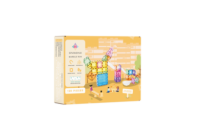 120 pcs Glitter Marble Run