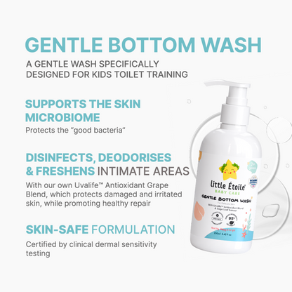 Gentle Bottom Wash For Delicate Skin (2+ years)