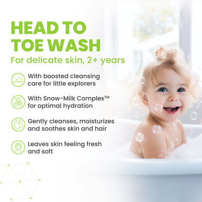 Head To Toe Wash For Delicate Skin (2+ Years) 250ml