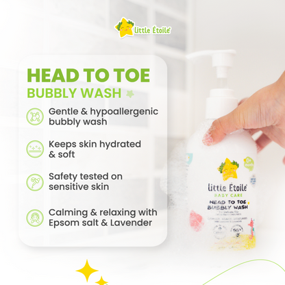 Head To Toe Wash For Delicate Skin (0+ Months)