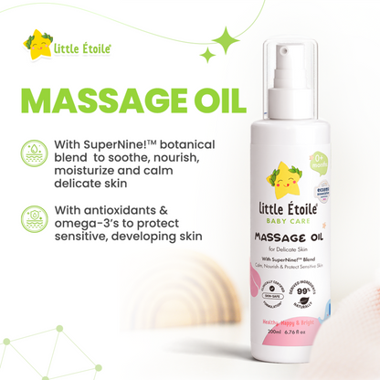 Massage Oil For Delicate Skin (0+ Months)