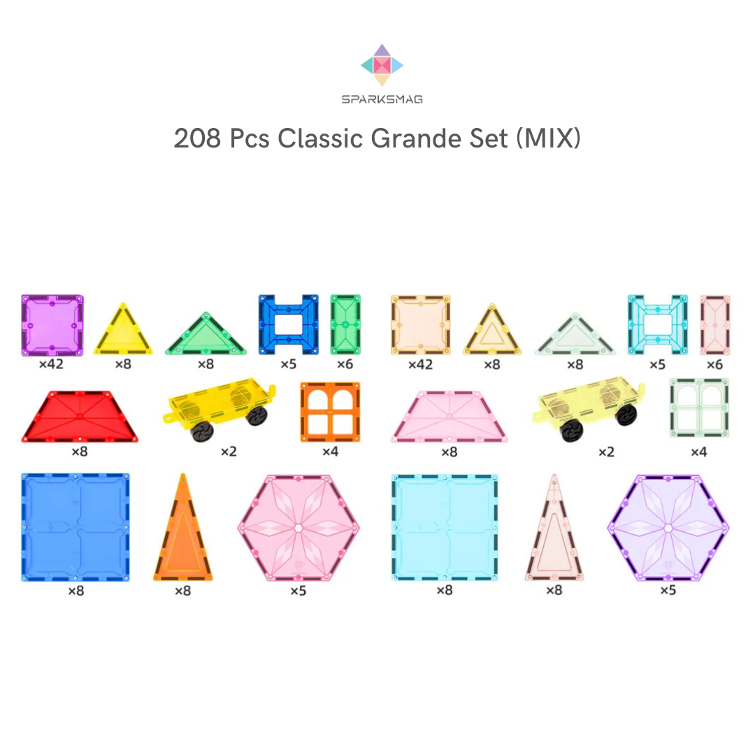 208 pcs Grande - Mix