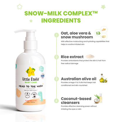 Head To Toe Wash For Delicate Skin (2+ Years) 250ml