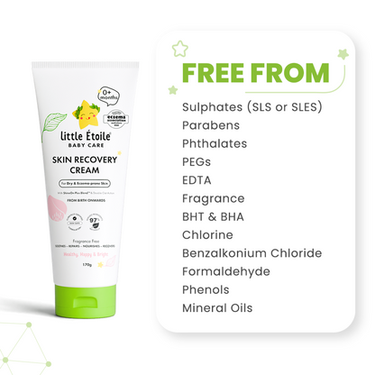 Skin Recovery Cream For Dry & Eczema-Prone Skin (0+ Months)