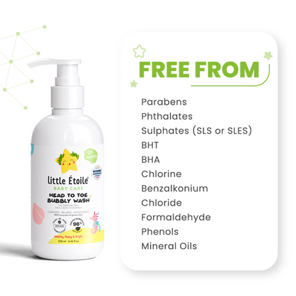 Head To Toe Wash For Delicate Skin (0+ Months)
